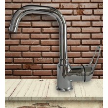 Fulcie Armatür Armilla Delta Banyo Lavabo Musluğu Çeşmesi Bataryası Köşe Borulu