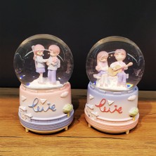 Lowell Home Ieg Sevimli Sevgililer Büyük Boy Kar Küresi LWLHMRS-İEG4256