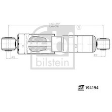 Febi Febı 194194 Amortisör Arka Aks Nissan-Renault Car 5621000QAK-7700308589-7700312011
