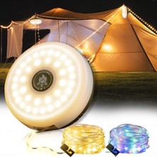 Lowell Home Güneş Enerjili Makara LED Kamp Lambası LWLHM-RSYT367