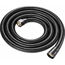 Siyah Hortum Duş Hortumu Bütün Duş Başlıklarına Uyumlu 1.5 Metre