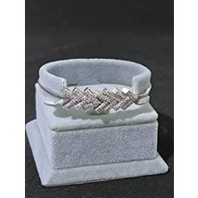 Vulwox Modern Pave Zigzag Bileklik