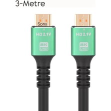 Lowell Home HDMI 2.1 Kablo – 8k Ultra Hd Görüntü ve Ses Aktarımı 8k 60HZ 4K 120HZ LWLHM-RSYT367