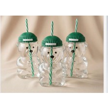 Sevimli Ayı Cam Bardak