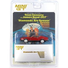 Indispensablely 1/64 Ford Mustang Mach 1 "diamonds Are Forever" / English - Blister Paket