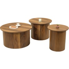 Furax Zigon Orta Sehpa Pena Ceviz Ceviz