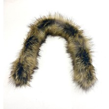 Kapşon Kürkü / Devetüy ve Siyah  / 70 cm