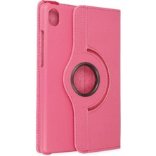 Lowell Home Ieg  Samsung Galaxy X510 Tab S9 Fe 11 Kılıf 360 Tablet Deri Kılıf - Pembe LWLRSHM-76W5