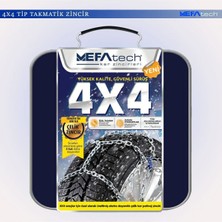 Drs Tuning Mefatech Oto Lastik Kar Zinciri 245/60/R18 4x4 Tipi Takmatik Kolay Montaj Binek Suv Minibüs