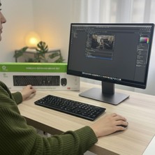 Lowell Home  Kablosuz Q Klavye Mouse Seti Rahat Yazım, Sessiz Tuşlar, Ofis ve Ev Kullanımına Uygun Set YK710