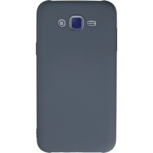 Lowell Home Ieg  Samsung Galaxy J7 Kılıf Nano Içi Kadife Silikon - Gri LWLRSHM-76W5