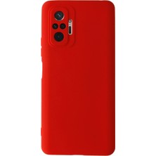 Lowell Home Ieg  Xiaomi Redmi Note 10 Pro Kılıf Nano Içi Kadife Silikon - Kırmızı LWLRSHM-76W5