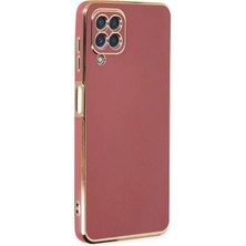 Lowell Home Ieg  Samsung Galaxy A22 Kılıf Volet Silikon - Kırmızı LWLRSHM-76W5