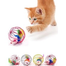 İsmiyle Al Kafeslı Farelı Kedı Köpek Oyun Topu