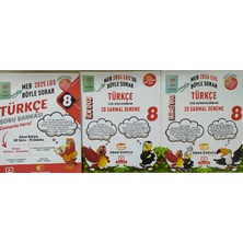 Eser Sinan Kuzucu Yayınları 8. Sınıf Türkçe Soru Bankası+Ilk Doz ve Ikinci Doz Sarmaldeneme