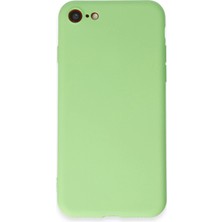 Lowell Home Ieg  iPhone 7 Kılıf First Silikon - Açık Yeşil LWLRSHM-76W5