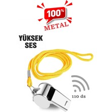 Go İthalat Metal Düdük - 110 Desibel (5263)
