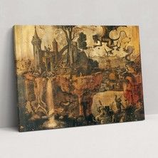 Popcas  Leonardo Da Vinci Duvar Dekorasyonu - Duvar Sanatı Kanvas Tablo