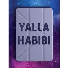 Nurdic Galaxy Tab S9 Ultra 14.6" Kılıf Uyku Modlu Kalem Bölmeli Desenli Habibi