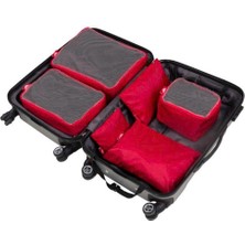 Life Bag Bavul Içi Organizer 6 Parça Kırmızı