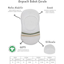 Indispensablely 2'li Penye Babet Silikon Çemberli Çorap 30102 Nil Beyaz