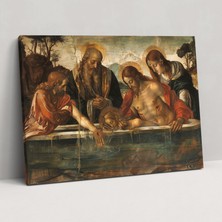 Popcas  Dini Manzaralar Leonardo Da Vinci Kanvas Tablosu - Ev Dekorasyonu Için Leonardo Da Vinci Kanvas Tablosu