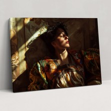 Popcas  Caravaggio Tarzı Dekoratif Tablo / Duvar Sanatı / Kanvas Duvar Tablosu