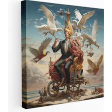 Popcas  Hayalperest Hermes Duvar Sanatı - Hermes Hayal Gücüne Dayalı Unsurlar Hayalperest Yorum Duvar Sanatı