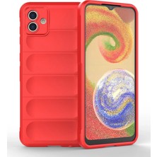 Lowell Home Ieg  Samsung Galaxy A04E Kılıf Optimum Silikon - Kırmızı LWLRSHM-76W5