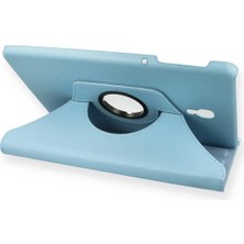 Lowell Home Ieg  Samsung Galaxy T590 Tab A 10.5 Kılıf 360 Tablet Deri Kılıf - Turkuaz LWLRSHM-76W5