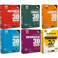 Pegem Yayınları 2026 Kpss Lisans Fulleten Deneme Seti 6 Kitap