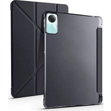 Lowell Home Ieg  Xiaomi Redmi Pad Se 4g Kılıf Kalemlikli Mars Tablet Kılıfı - Siyah LWLRSHM-76W5