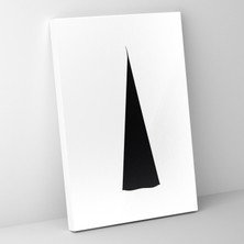 Popcas  Cüce Duvar Sanatı - Minimalist Çizgi Sanat - Kanvas Tablo Duvar Sanatı