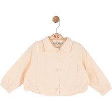 Nk Kids Kız Çocuk Arkası Fiyonklu Ceket NK-31624