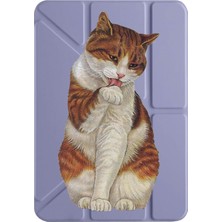 Nurdic Honor Pad V9 - Gt 11.5" 2025 Kılıf Uyku Modlu Kalem Bölmeli Desenli Graphic Cat