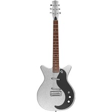 Danelectro 59MNOS+ Elektro Gitar Silver Metalflake