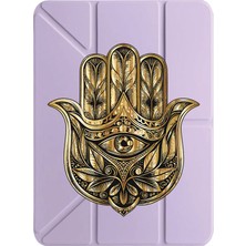 Nurdic Poco Pad 12.1" Kılıf Uyku Modlu Kalem Bölmeli Desenli Nazar