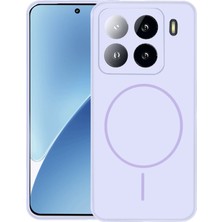Lowell Home Ieg  Xiaomi Mi 15 Pro Kılıf Jully Magsafe Kapak - Lila LWLRSHM-76W5