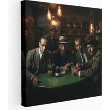 Popcas  Goodfellas Duvar Dekorasyonu - Nostaljik Goodfellas Çetesi Kanvas Tablo