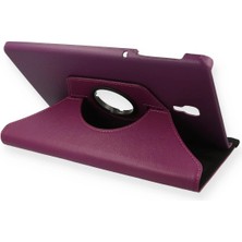 Lowell Home Ieg  Samsung Galaxy T590 Tab A 10.5 Kılıf 360 Tablet Deri Kılıf - Mürdüm LWLRSHM-76W5