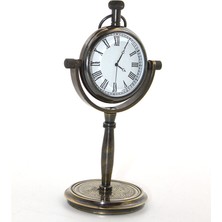 Lowell Home Ieg Masa Üstü Pirinç Saat Model 1  LWLHMRS-İEG4256