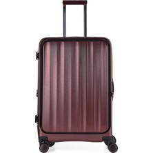 Ççs GM22001W Verage Büyük Boy Valiz Bordo