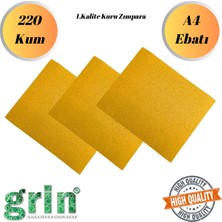 mobilyap Grin - 220 Kum Kağıt Zımpara Su Zımparası Sarı Leke Banyo Mutfak 1.kalite Sulu Kuru Yüzey