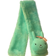 TrendyChic Tavşan Detaylı Peluş Çocuk Atkı