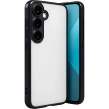 Lowell Home Ieg  Samsung Galaxy A24 4g Prime Kılıf Razer Lensli Silikon - Siyah LWLRSHM-76W5