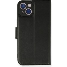 Lowell Home Ieg  iPhone 14 Kılıf Trend S Plus Kapaklı Kılıf - Siyah LWLRSHM-76W5
