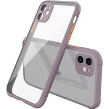 Lowell Home Ieg  iPhone 12 Mini Kılıf Miami Şeffaf Silikon - Açık Mor LWLRSHM-76W5