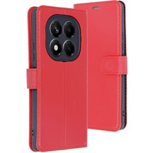 Lowell Home Ieg  Xiaomi Redmi Note 14 Pro 5g Kılıf Trend S Plus Kapaklı Kılıf - Kırmızı LWLRSHM-76W5