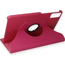 Lowell Home Ieg  Xiaomi Redmi Pad Se Kılıf 360 Tablet Deri Kılıf - Pembe LWLRSHM-76W5
