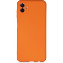 Lowell Home Ieg  Samsung Galaxy A04E Kılıf Nano Içi Kadife Silikon - Turuncu LWLRSHM-76W5